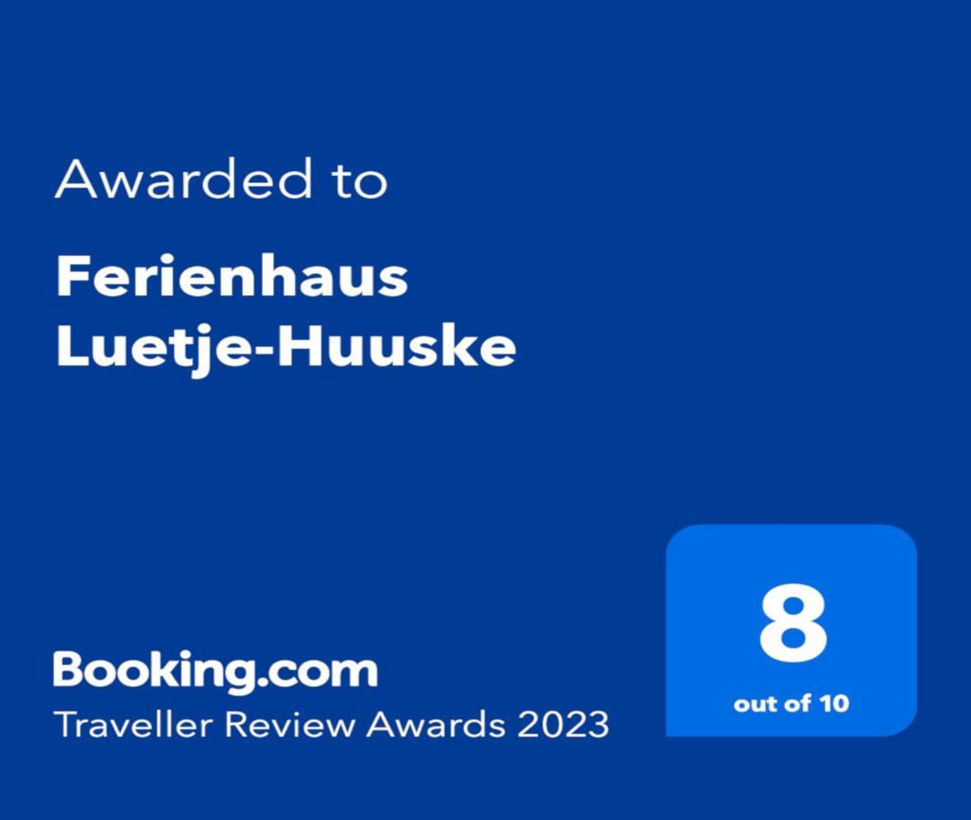 Ferienhaus Luetje-Huuske Krummhörn Exterior foto